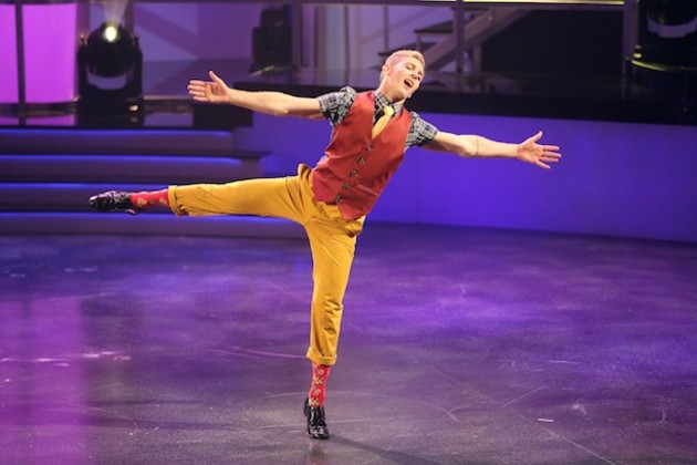 Stephen dances for his life.